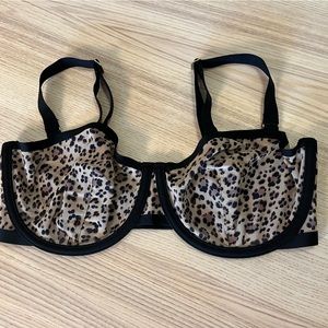 CUUP nwot Balconette Bra in Leopard
